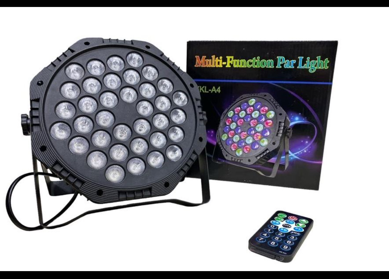 LUZ LED PARA ESCENARIO 36 LED RGB DJ