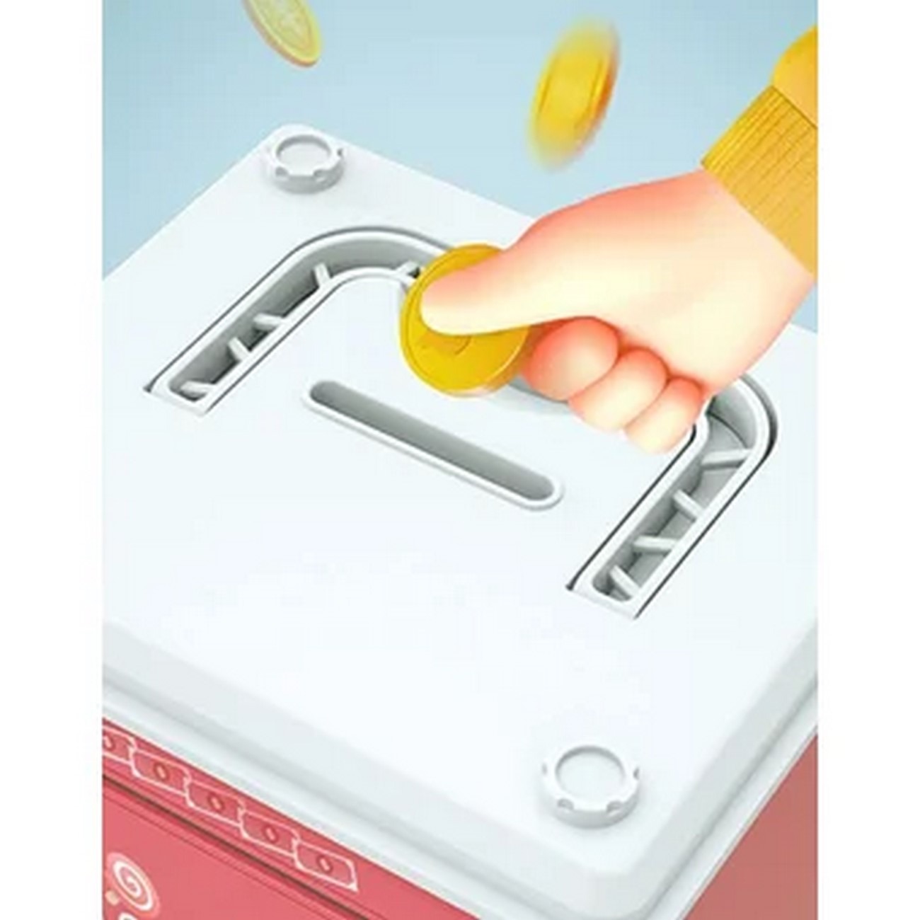 Maquina Registradora Alcancía Contraseña - Imagen 3