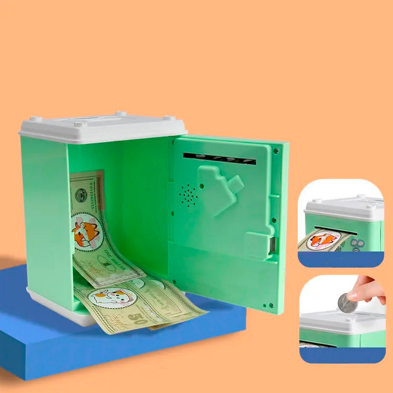 Maquina Registradora Alcancía Contraseña