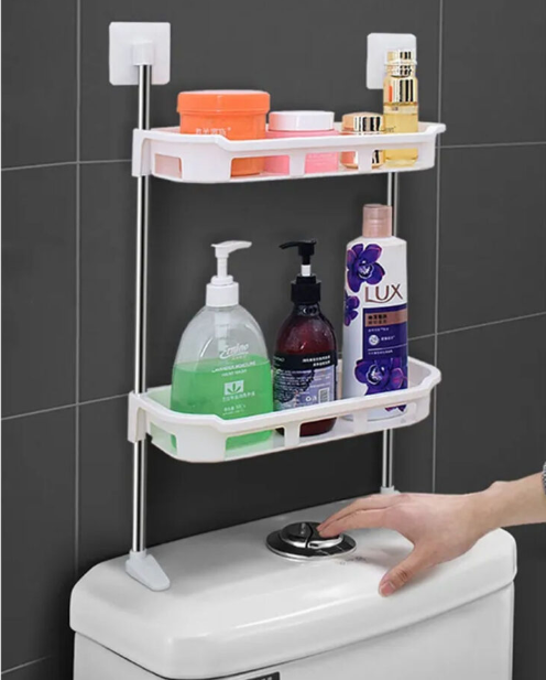 ORGANIZADOR BAÑO 2 NIVELES PARA INODORO