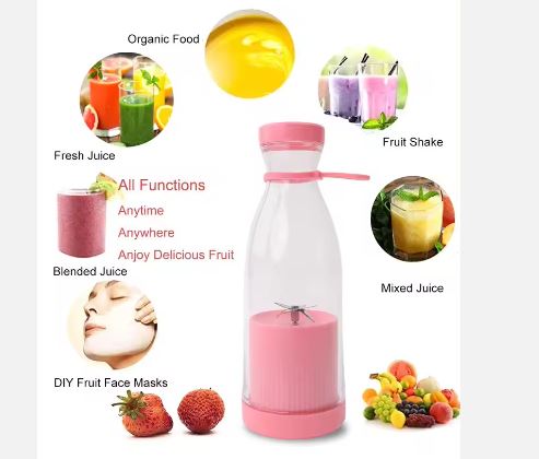 Licuadora portátil, personal recargable - Imagen 3