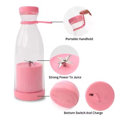 Licuadora portátil, personal recargable - Imagen 2