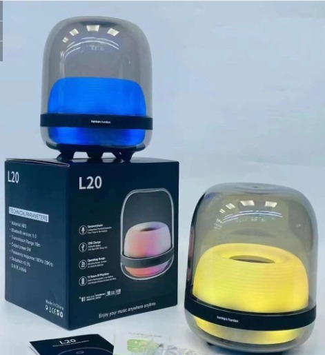 PARLANTE ESFERA CON LUZ LED