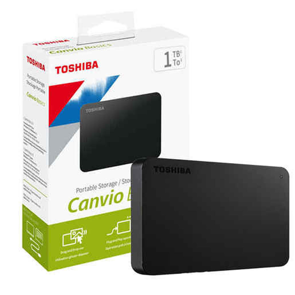 Disco Duro Externo 1tb Toshiba Canvio Ba