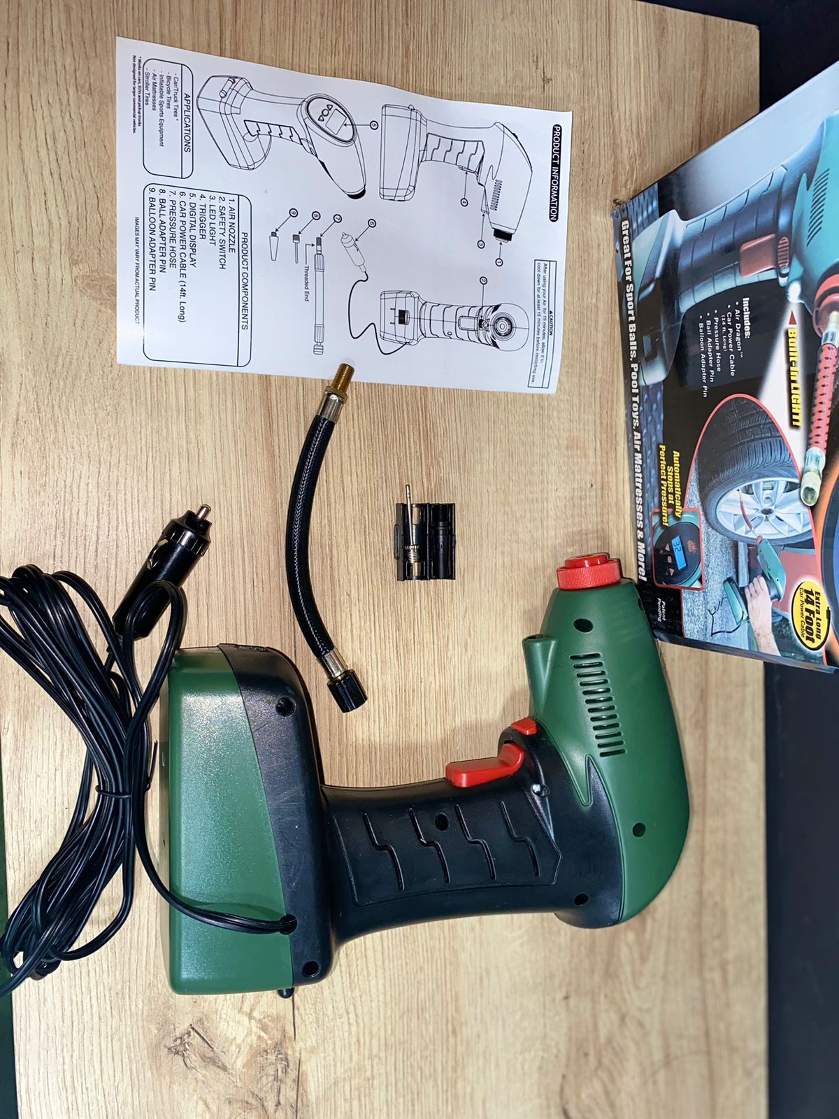 PISTOLA INFLADOR DE LLANTAS