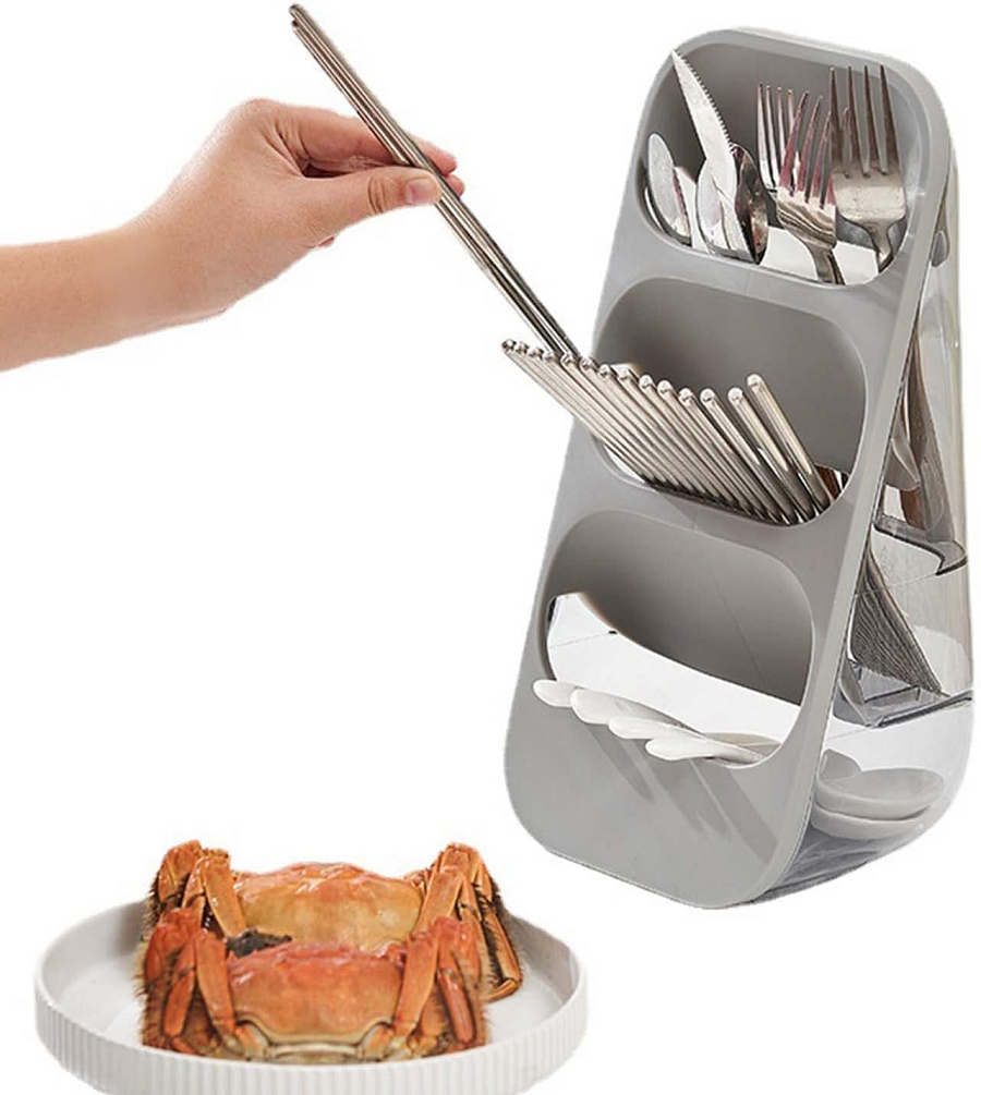 Soporte multifuncional de cubiertos