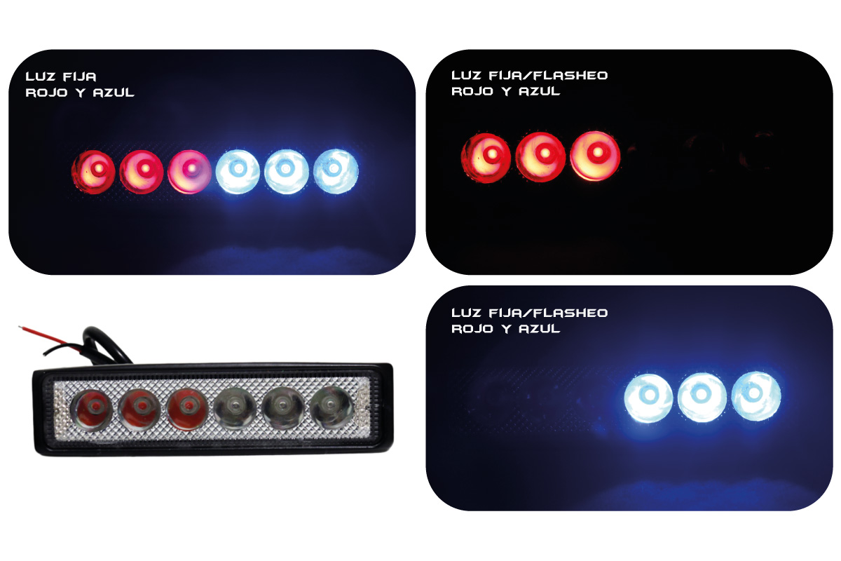 TB-039 EXPLORADORA FEDERAL 6 LEDS UNIDAD