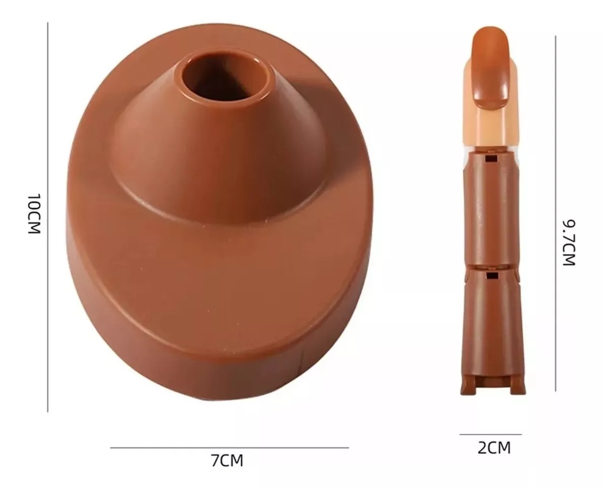 Dedos de práctica manicure