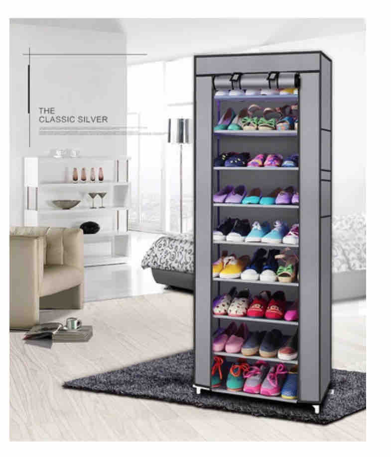 Organizador zapatero 10 niveles tela - Imagen 2