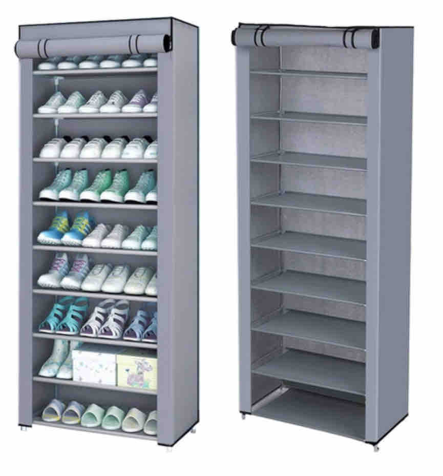 Organizador zapatero 10 niveles tela