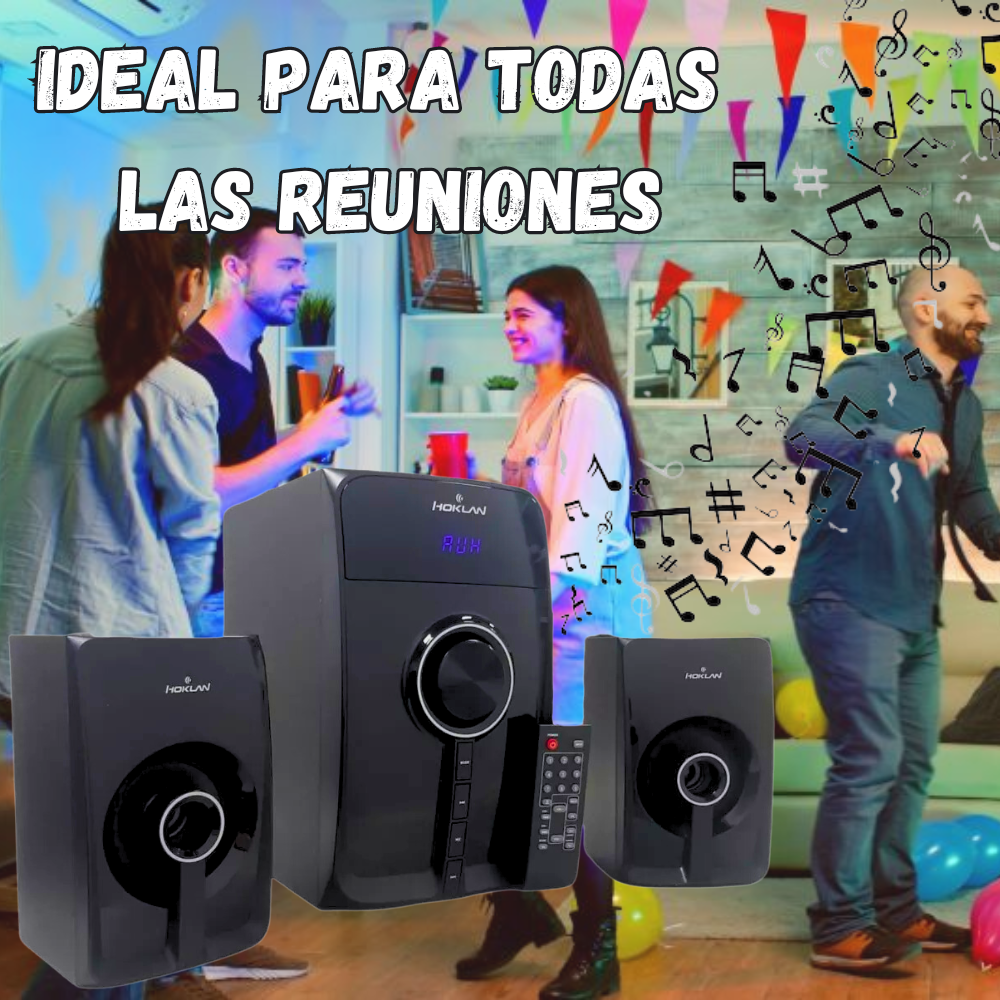 Teatro En Casa 2.1 Hoklan Ht2492 Bluetoo