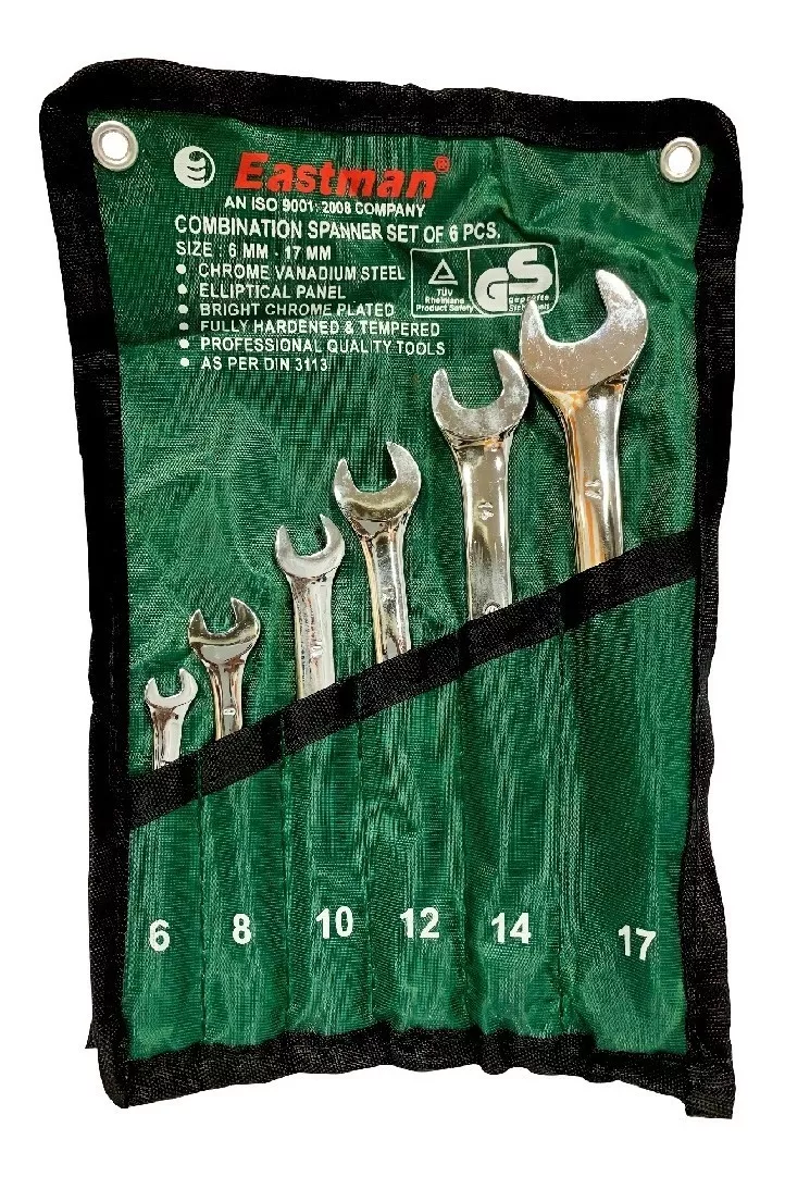 Juego de llaves Eastman mixtas 6 piezas - Imagen 3