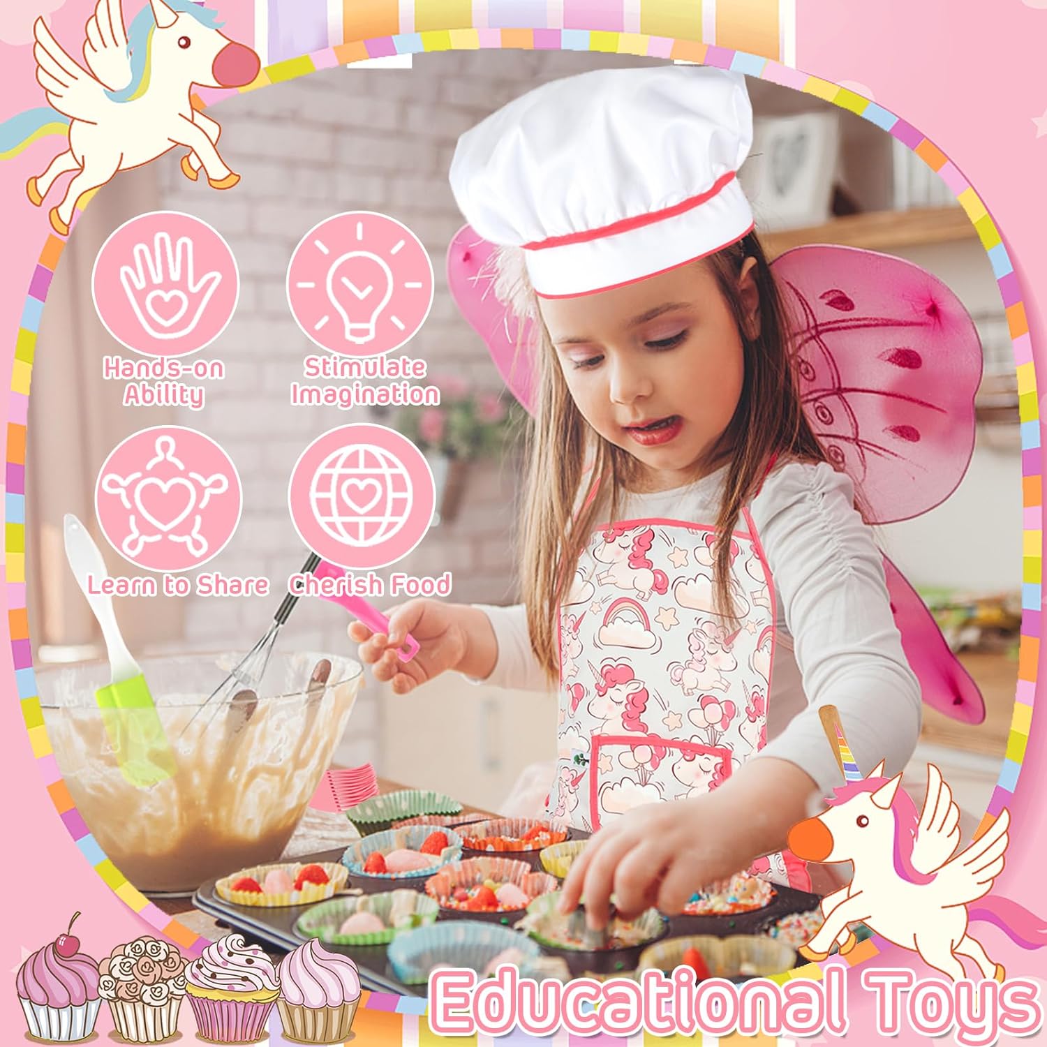 Kit De Cocina Juego De Rol Para Niños