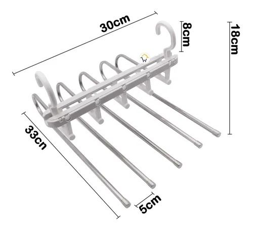 Gancho ahorrador para pantalones