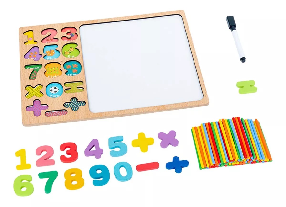 Juego Numérico con tablero didáctico