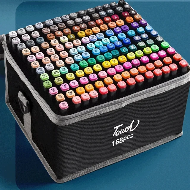 Kit De Marcadores De 168 Pcs Rotuladores