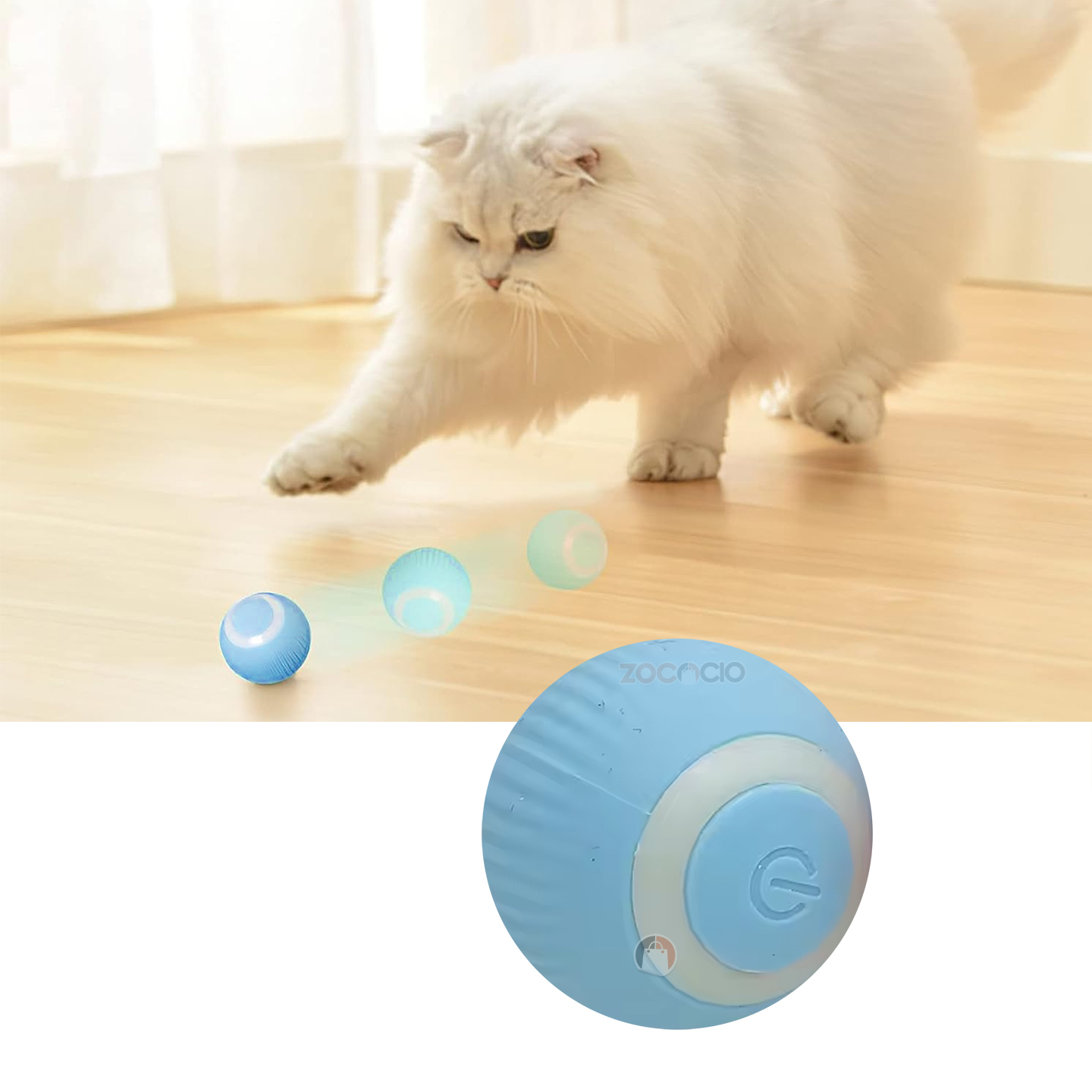 Juguete Bola Inteligente Para Gato