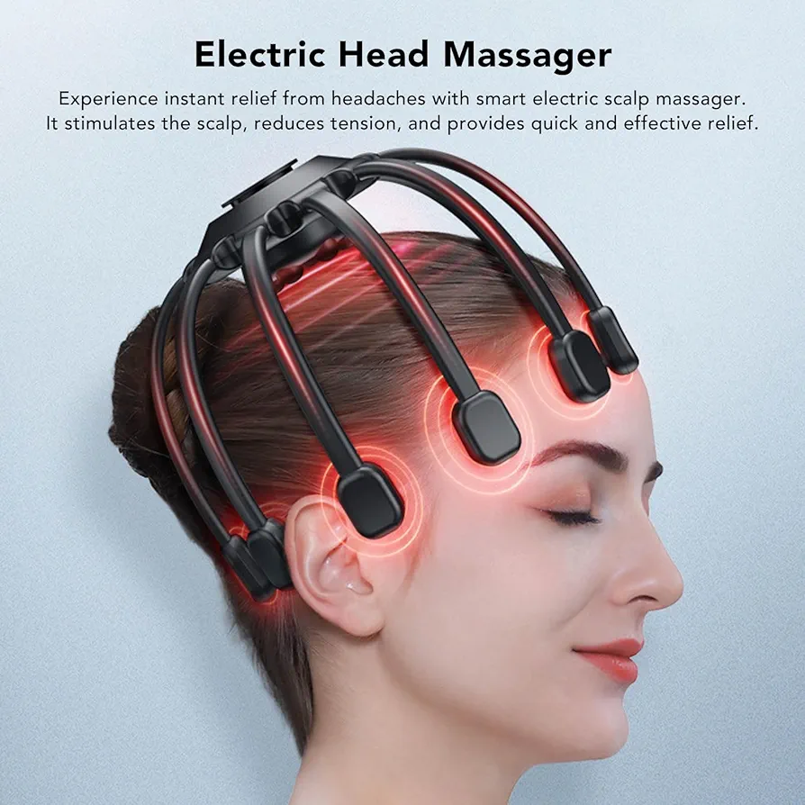 Masajeador Eléctrico del Cuero Cabelludo