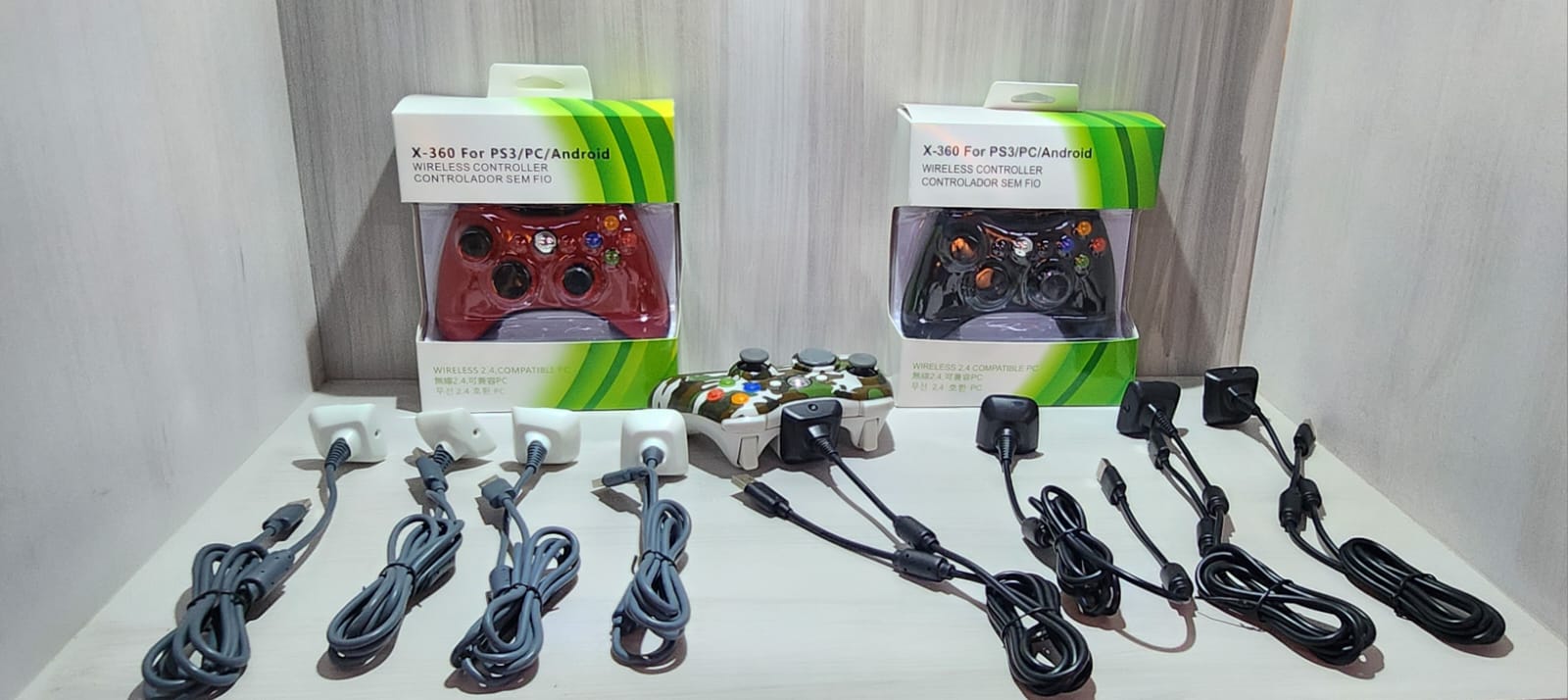 cable original de  cargar controles xbox