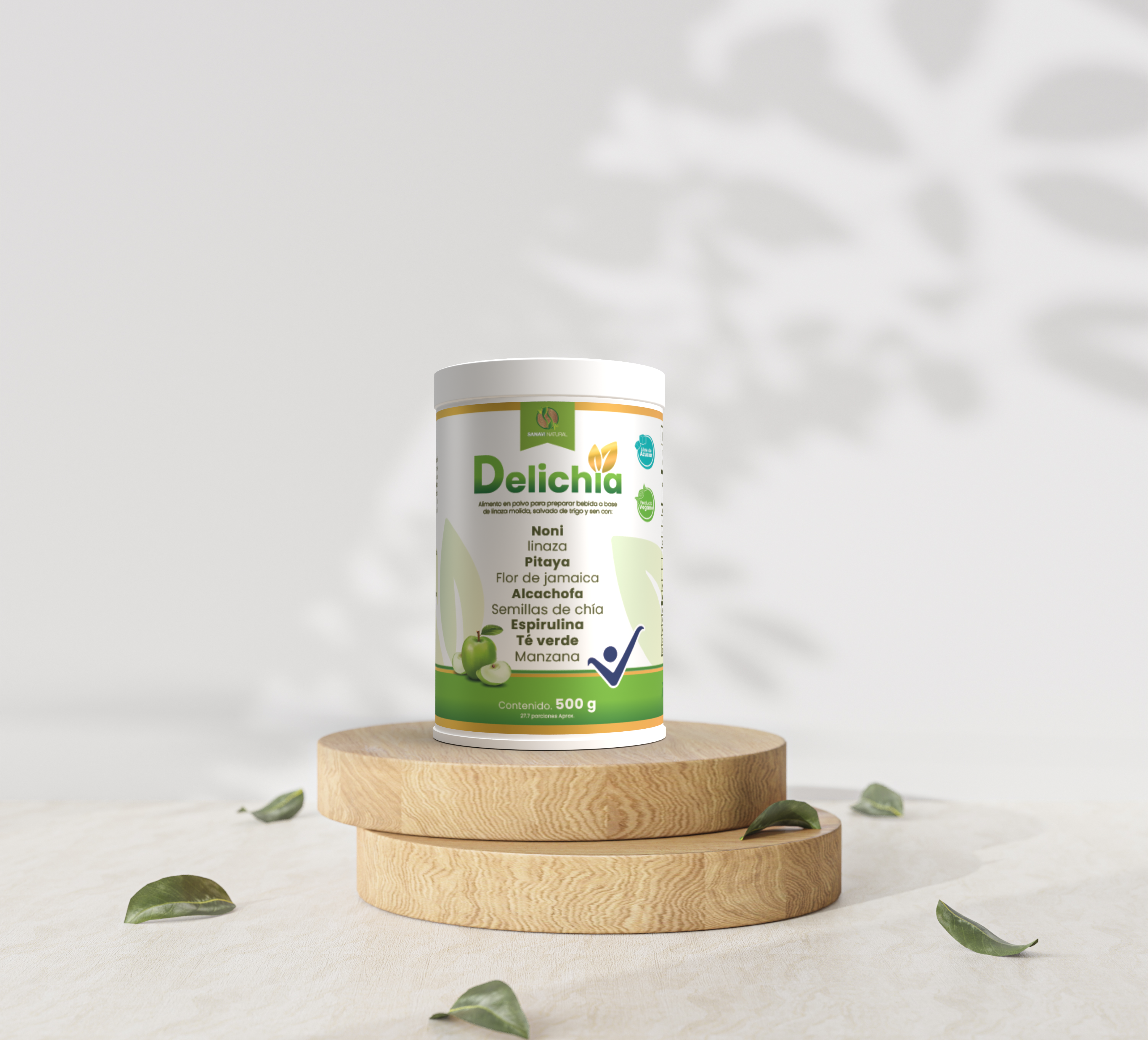 Fibra Natural DELICHIA 500g -