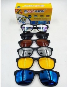 Gafas De Sol Lentes Magnetico 6 EN 1