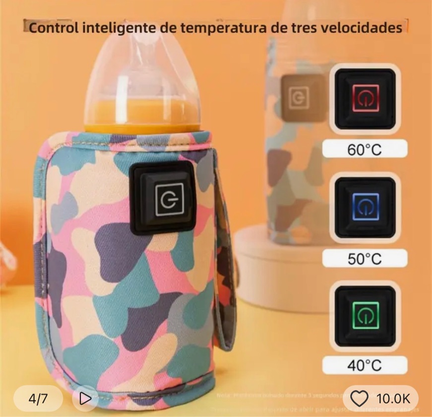 Calentador de teteros electrico USB