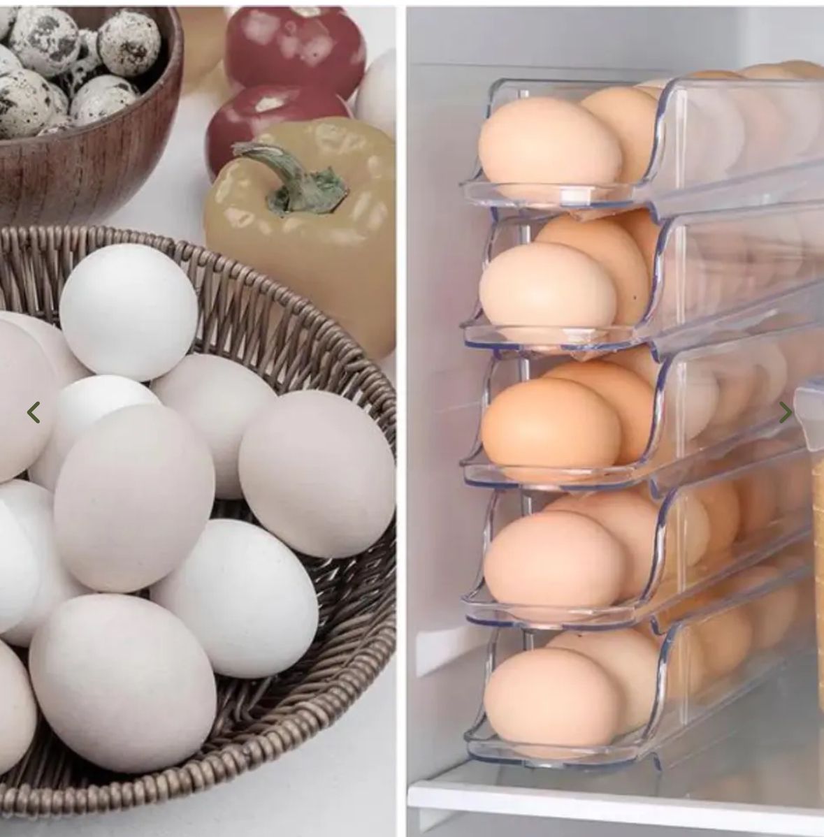 Bandeja dispensadora huevos 3 niveles