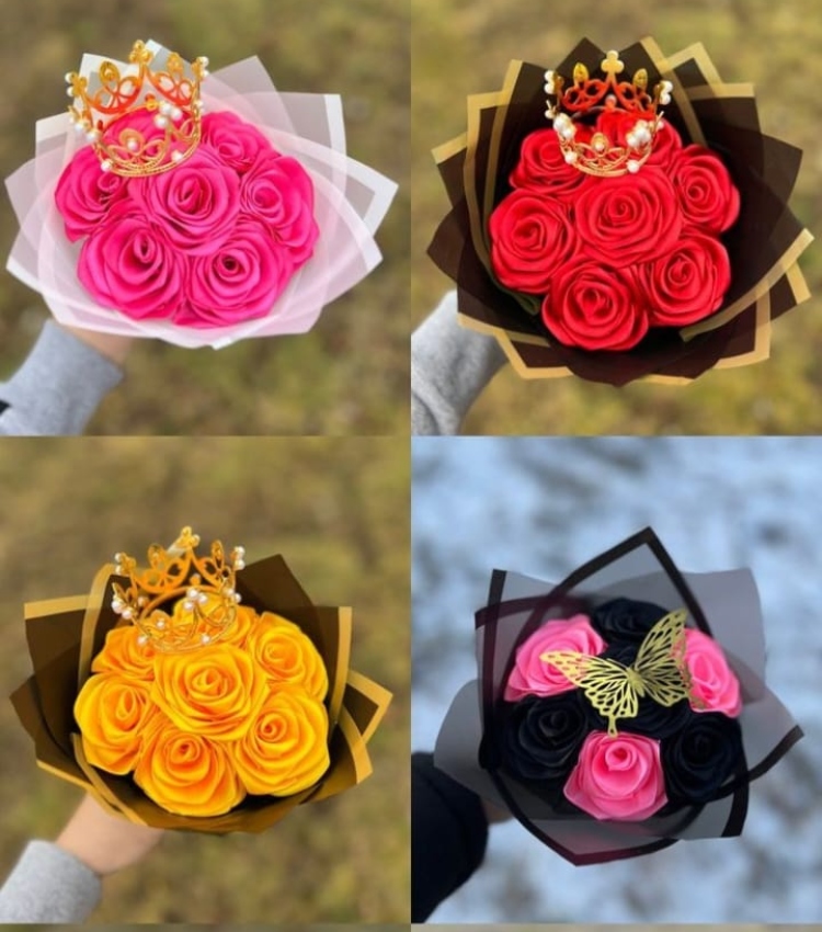 Ramo De Rosas Eterna Sencillo