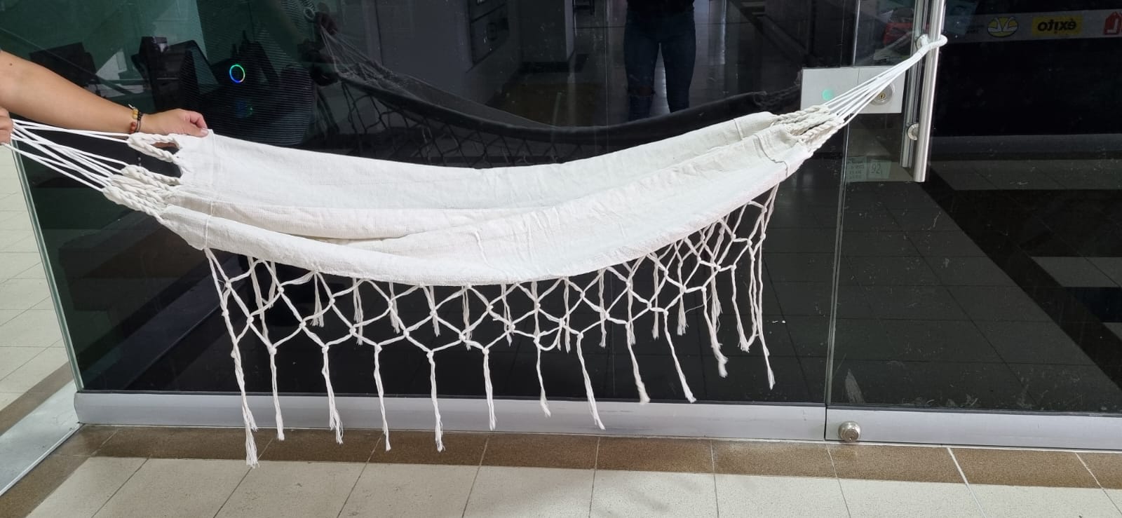 HAMACA BEBE CON FLECOS