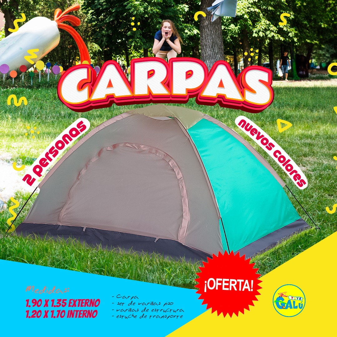 YH-075 CARPA CAMPING (2-3PERS) - Imagen 2