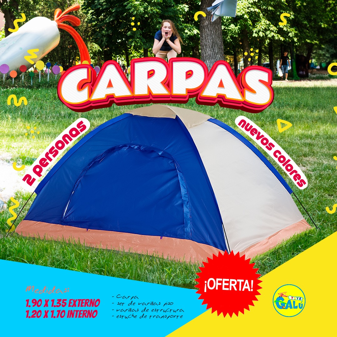 YH-075 CARPA CAMPING (2-3PERS)