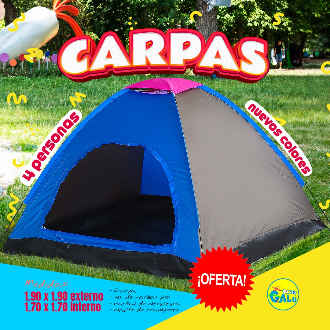 YH-074 CARPA CAMPING (4-5 PERSO)