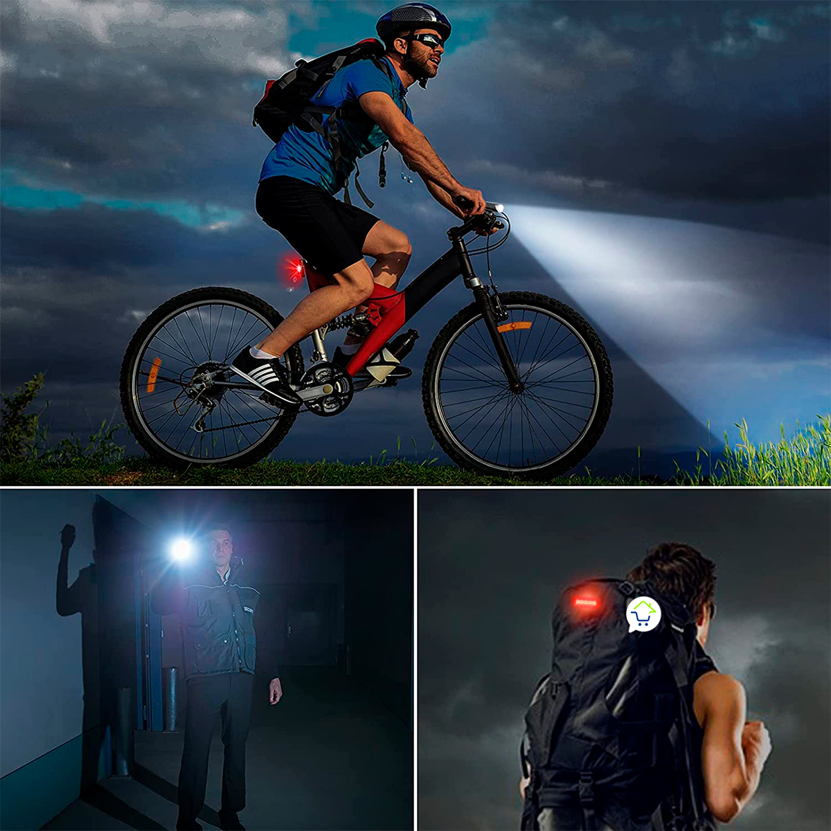 Luz Bicicleta Recargable QD001OF399