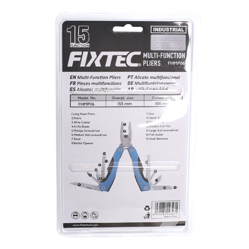 Alicates multifunción 15 en 1