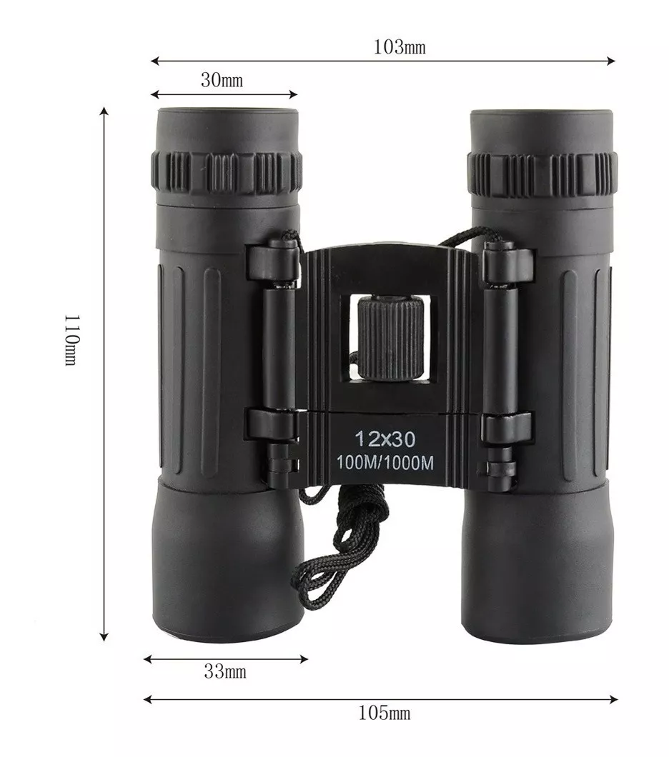 Binocular tasco pequeño 12x30