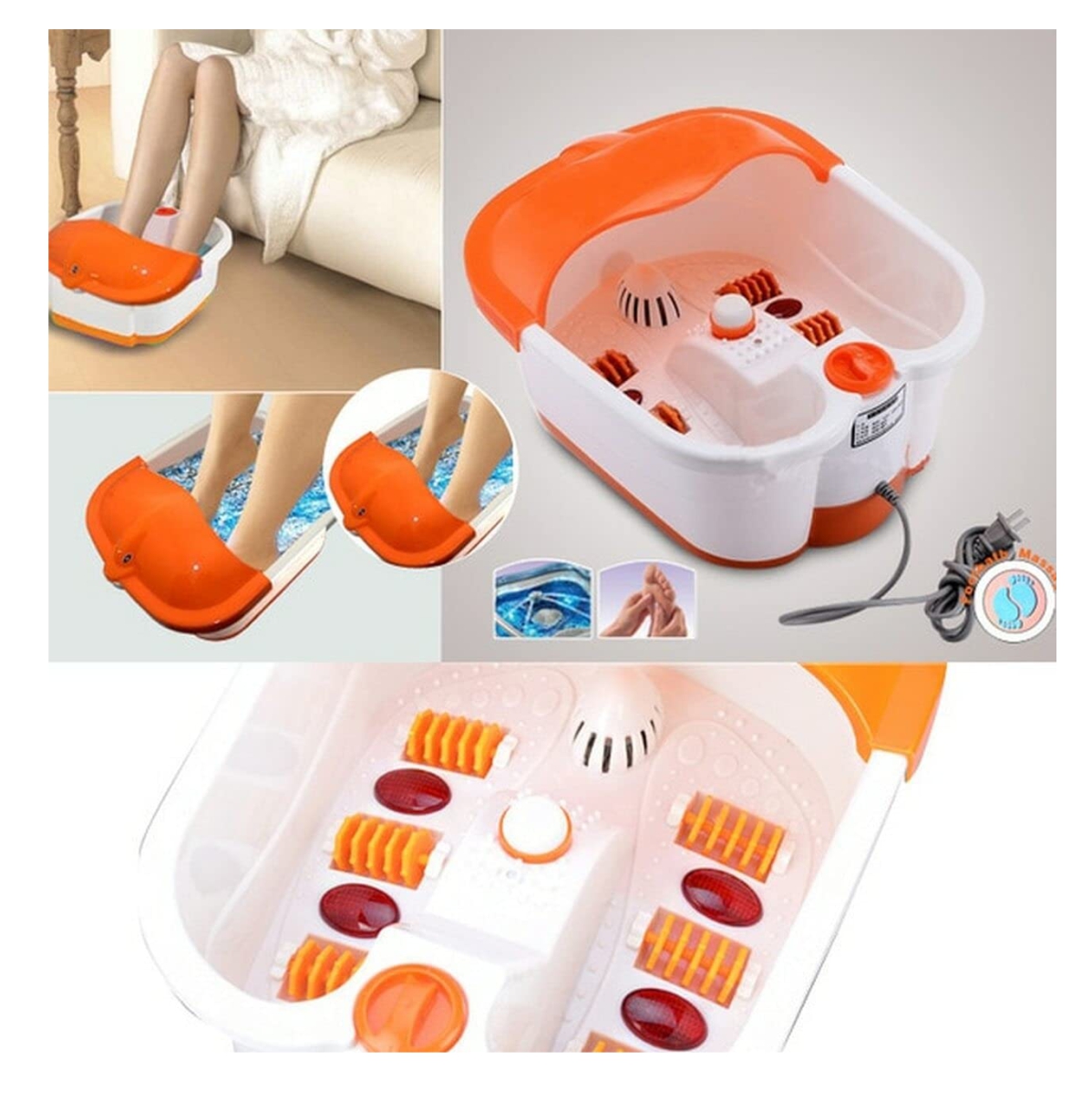 Tina Spa Para Pies Hidromasajes Pedicure - Imagen 2