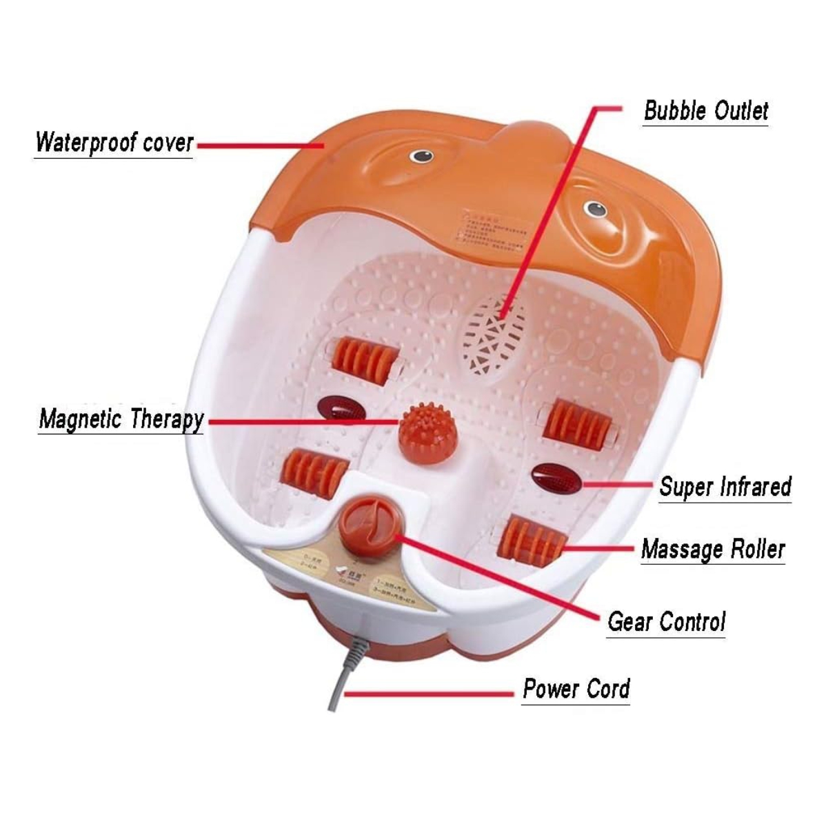 Tina Spa Para Pies Hidromasajes Pedicure