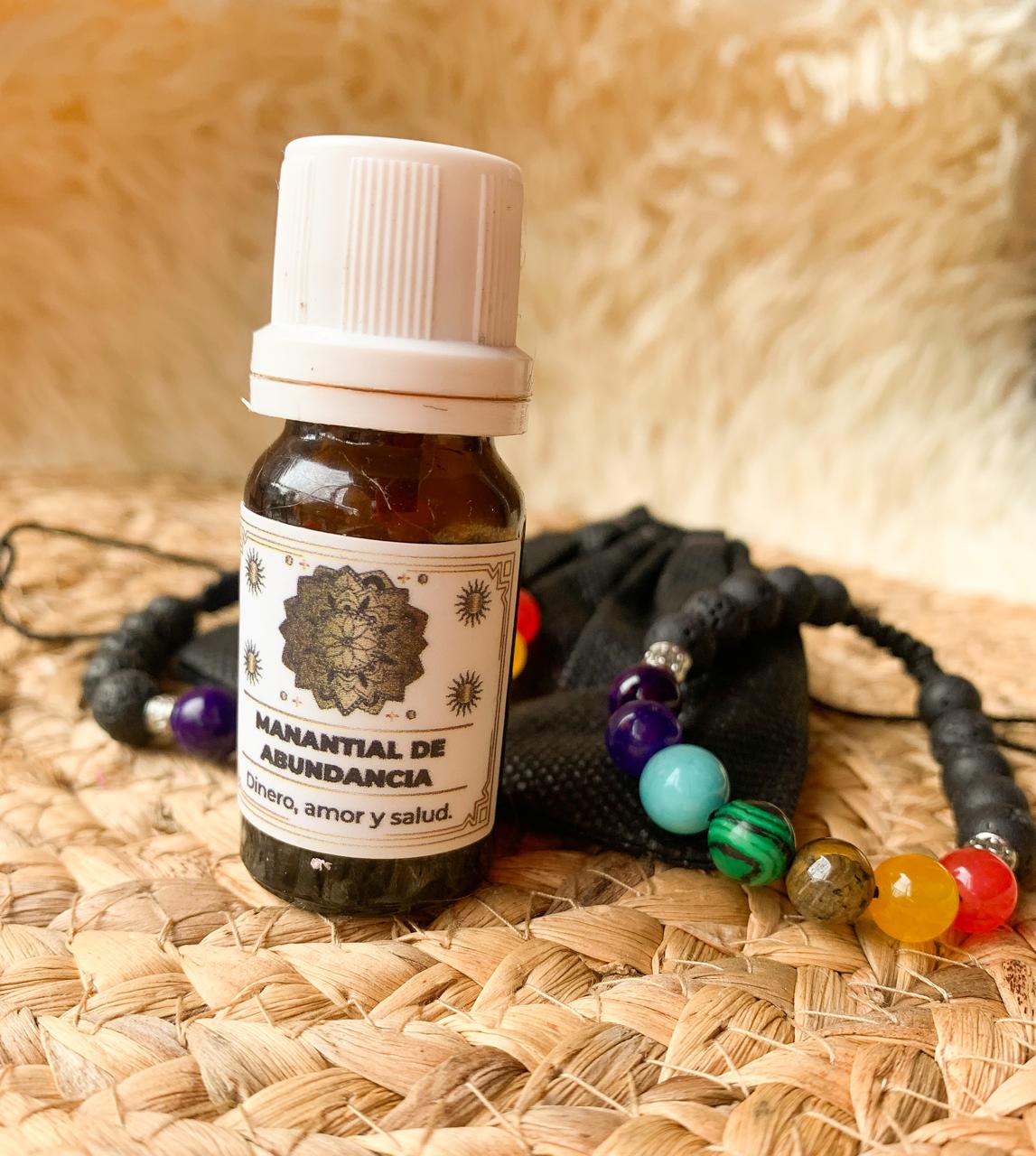 PULSERA 7 CHAKRAS  + ESENCIA