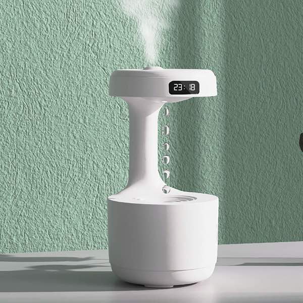 Humidificador antigravedad con reloj, ca