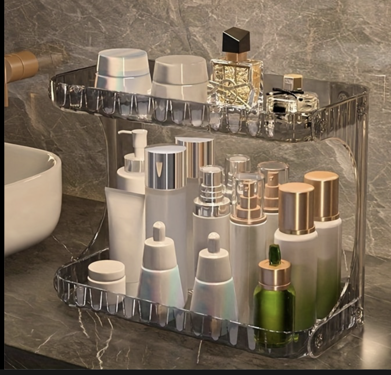 ACRILICO ORGANIZADOR 2 NIVELES ADHERIBLE - Imagen 3