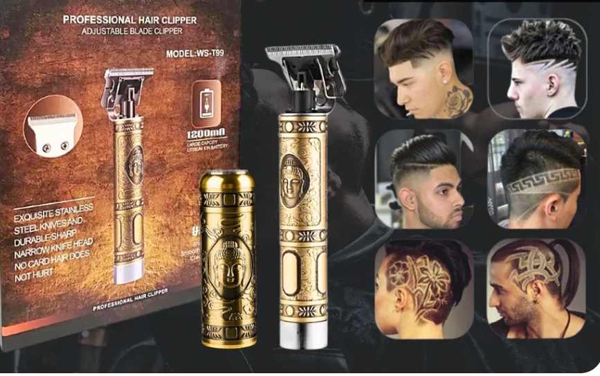 Combo Mini Afeitadora y Barbera Buda Pat