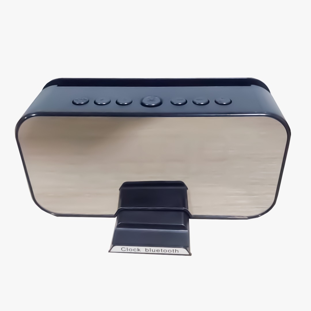 PARLANTE RADIO Y RELOJ CON DESPERTADOR