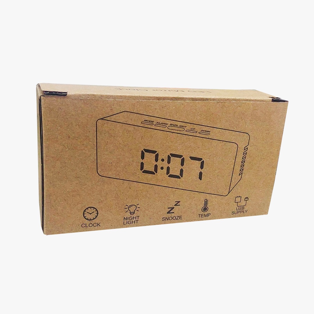 RELOJ DIGITAL DE MESA CON ALARMA T11-003