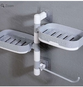 ORGANIZADOR PORTÁTIL GIRATORIO PARA BAÑO