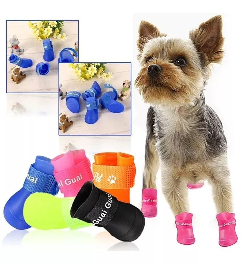 ZAPATOS ANTI LLUVIA PARA MASCOTAS