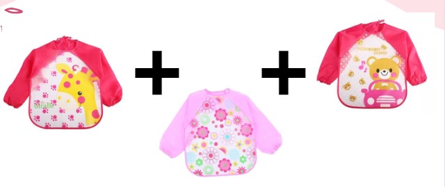 COMBO DE BABEROS IMPERMEABLES