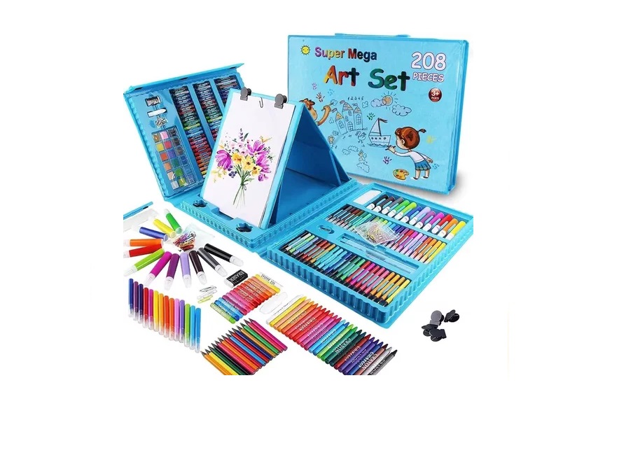 Set Arte 208 Piezas Rosa