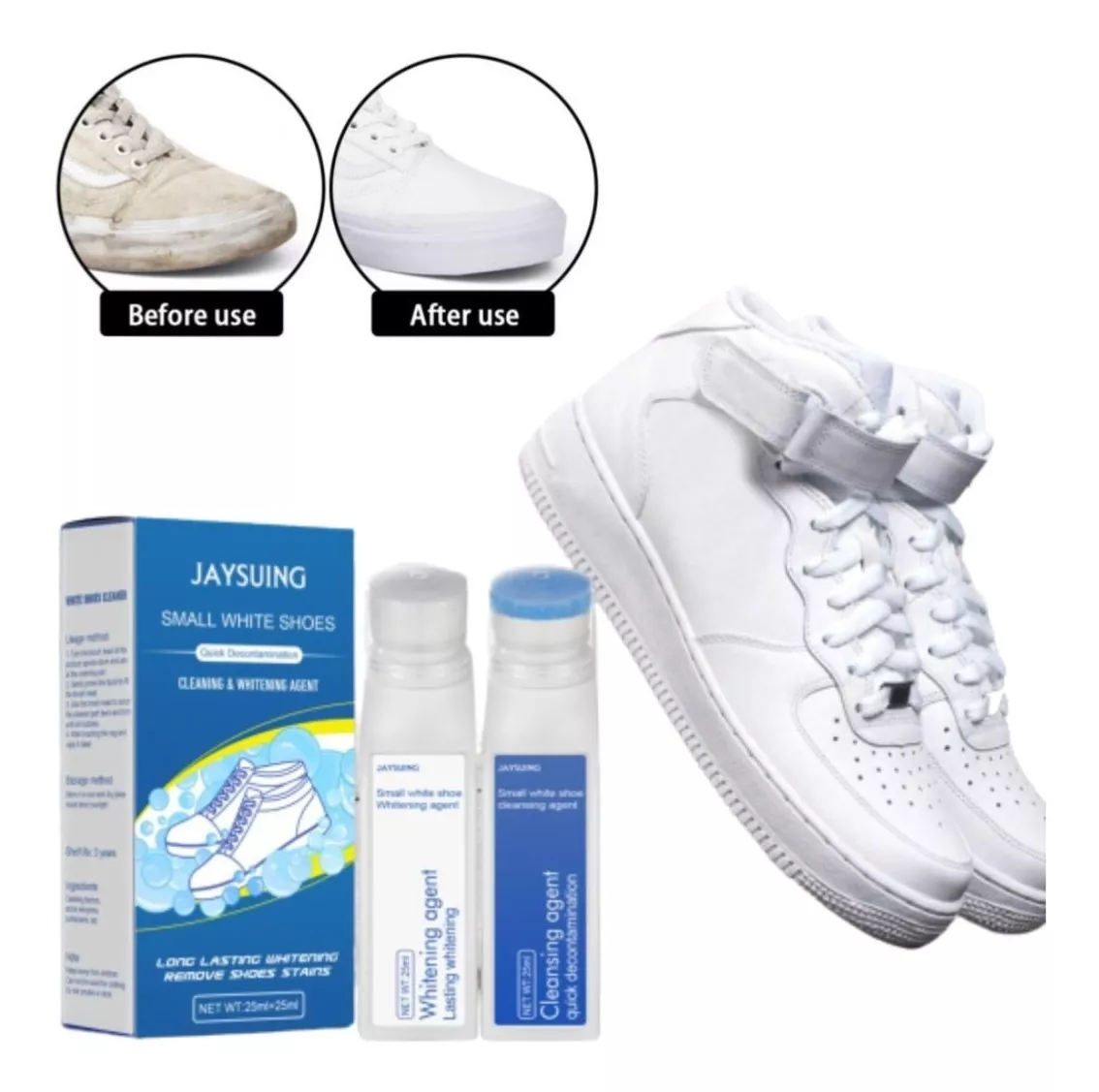 Blanqueador Limpiador De Tennis Zapatos