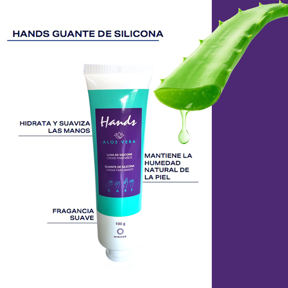 Crema para manos Guante de Silicona x2