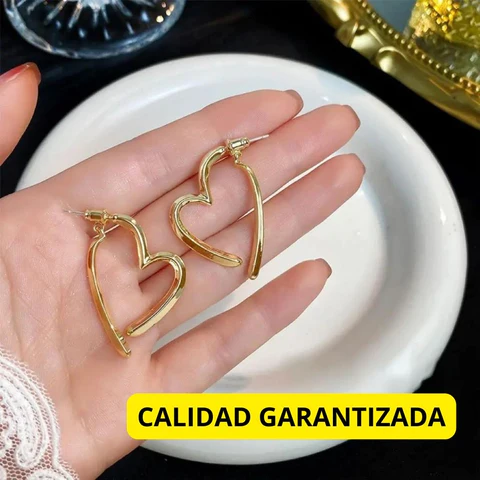 Pendientes  Aritos Heart DP